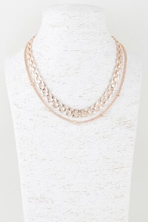 Double Box Chain Necklace