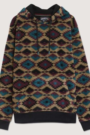Aztec Diamond Print Hoodie