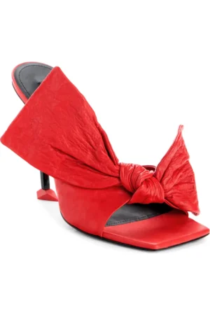 Boudoir Bow Slide Sandal