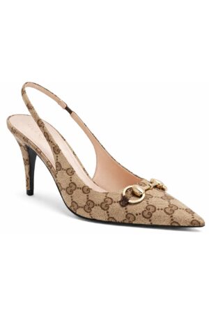 Horsebit Slingback Pump