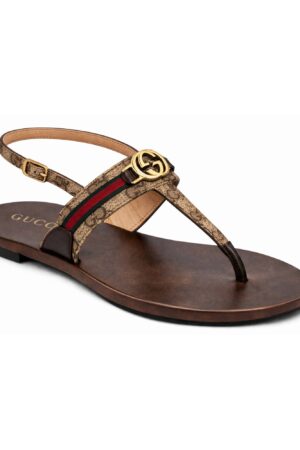 Interlocking G Web Slingback Sandal