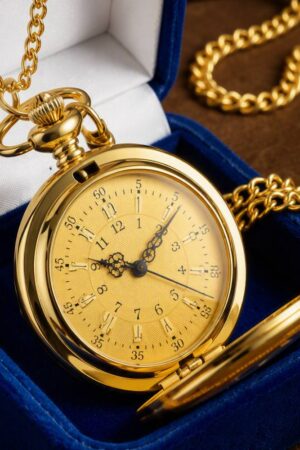 Engravable Vintage Pocket Watch